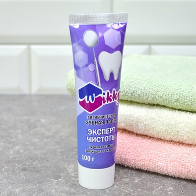 Зубная паста "Эксперт чистоты" 100г, Wikky