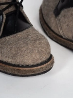 Ботинки войлочные с мехом