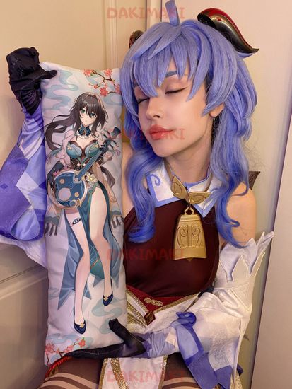 Мини дакимакура Жуань Мэй Хонкай Стар Рейл арт. M1148, 60х20 см