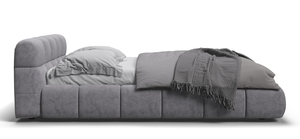 Босс Дрим Кровать+ПМ 180 Велюр Роял агат