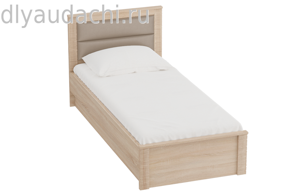 Кровать "Элана" 900 дуб сонома
