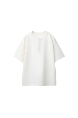 ZARA ПОЛО С ВОРОТНИКОМ-СТОЙКОЙ, ЭКРЮ