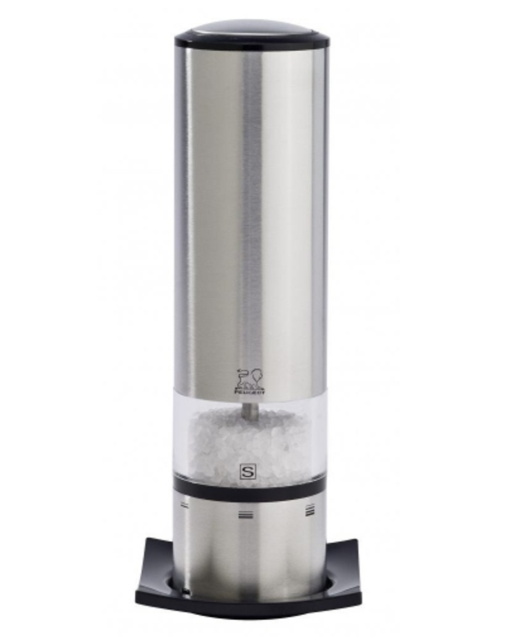 Мельница для соли электрическая 20 см Peugeot Elis Sense Франция на подставке