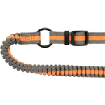 Поводок для пробежки Trixie Jogging Leash, серый/оранжевый