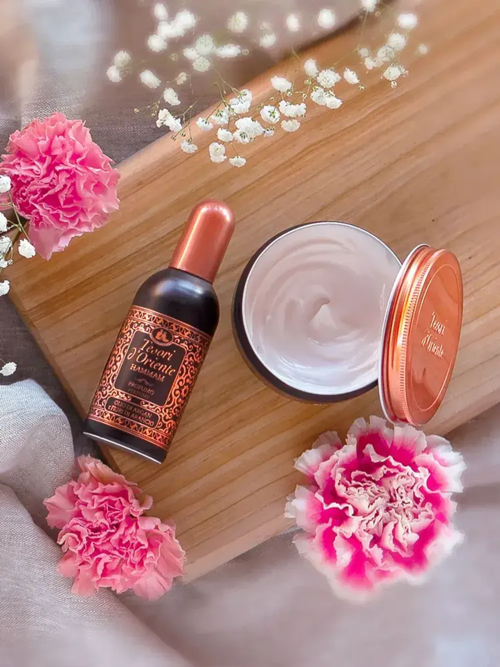 Парфюмированный увлажняющий крем для тела Tesori d’Oriente Hammam Cream 300 мл