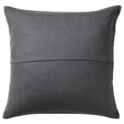 IKEA PRAKTSALVIA  (ИКЕА ПРАКТСАЛВИА)  -  Наволочка, антрацит, 50x50 см