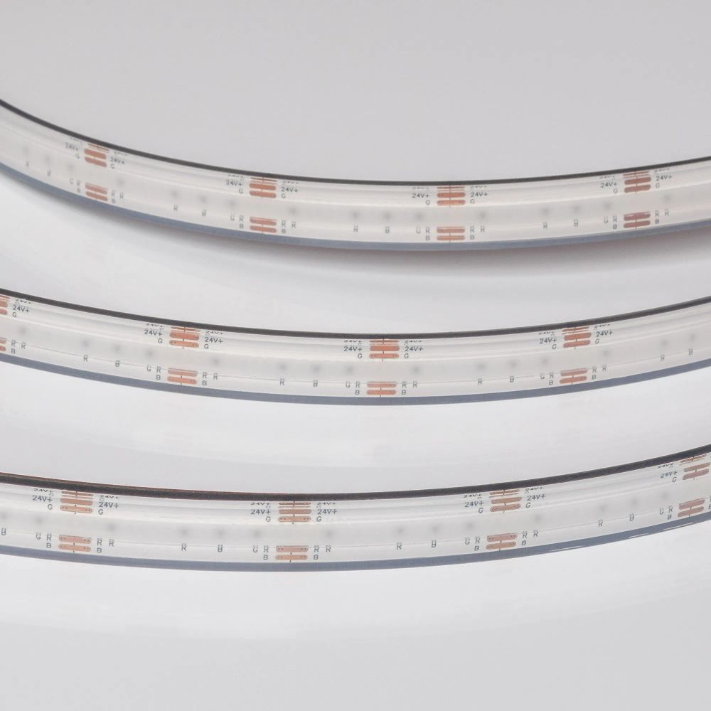 Светодиодная лента герметичная CSP-PFS-X540-12mm 24V RGB (15 W/m, IP68, TWP100, 5m) (Arlight, -) 051234