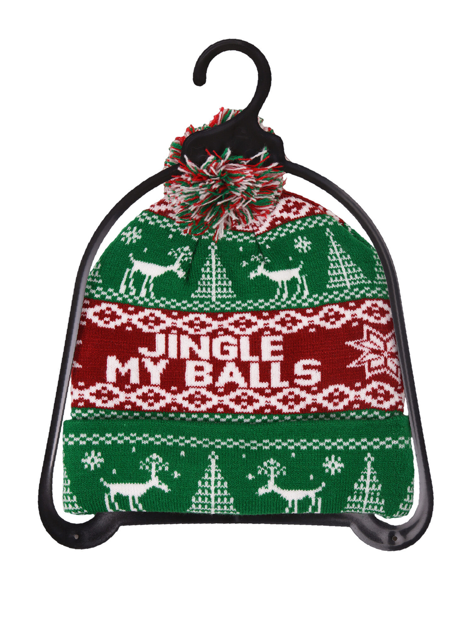 Шапка новогодняя со светодиодными лампочками.