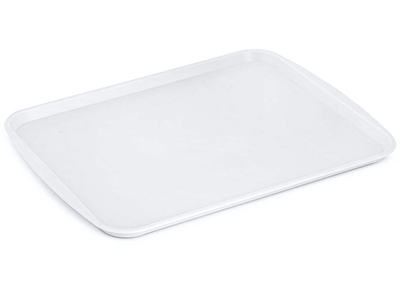 Поднос столовый 395*300мм (белый)