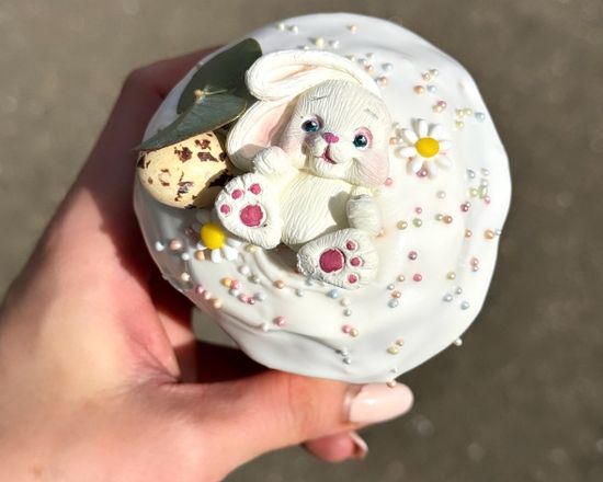 Куличи с шоколадным зайкой