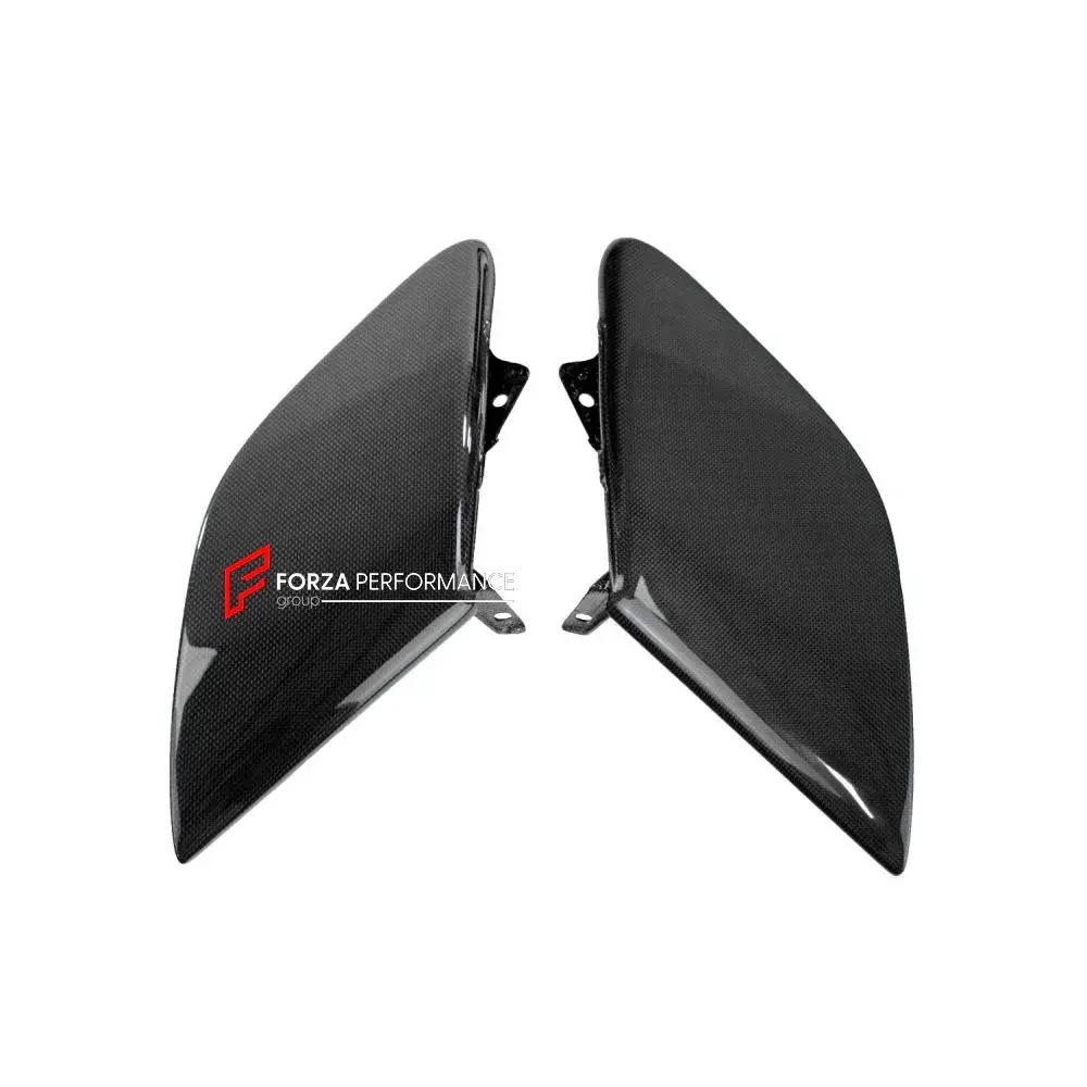Карбоновые накладки на створки воздухозаборников для Ferrari 488 GTB Spider 2015-2020 Феррари