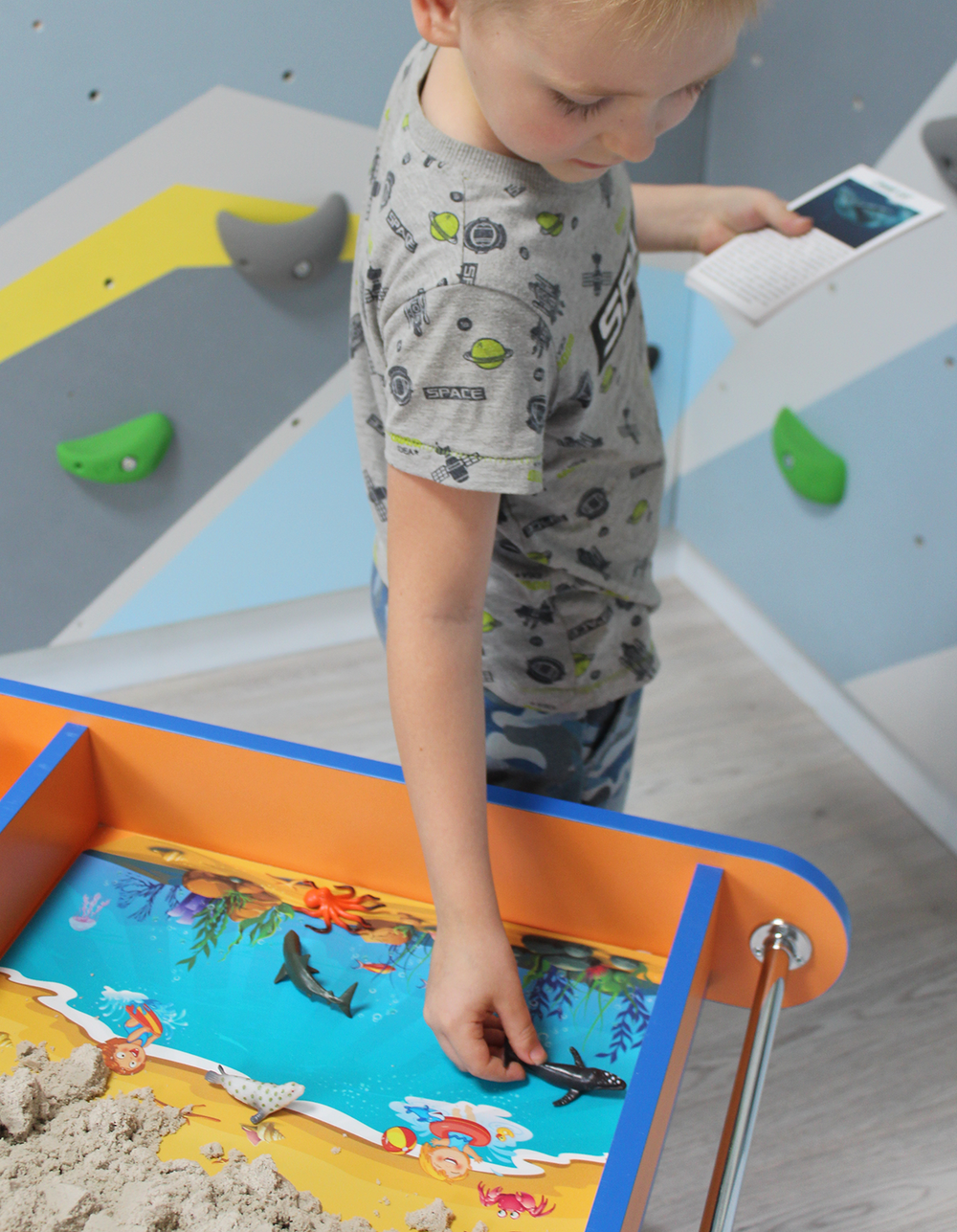 Набор Учёный кот для кинетической песочницы "МОРСКОЙ МИР"