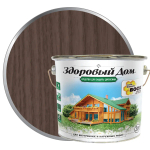 ЗДОРОВЫЙ ДОМ деревозащитное средство палисандр 3,0л (LAKRA)