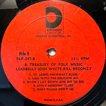 Leadbelly, Big Bill Broonzy & Josh White - A Treasury Of Folk Music With Leadbelly (США 1965г.) В
