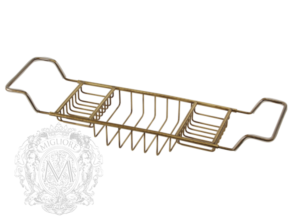 Полка-решетка на ванну Migliore Complementi  H12xL66-105xP19 cm  ML.COM-50.170