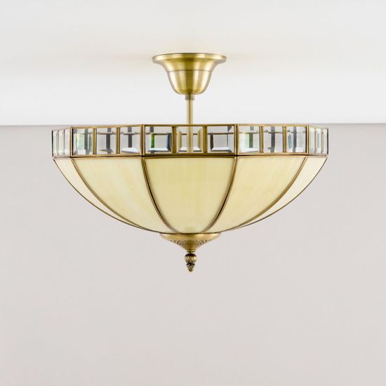 CL440141 Шербург-1 Беж.+Прозр. Св-к Люстра