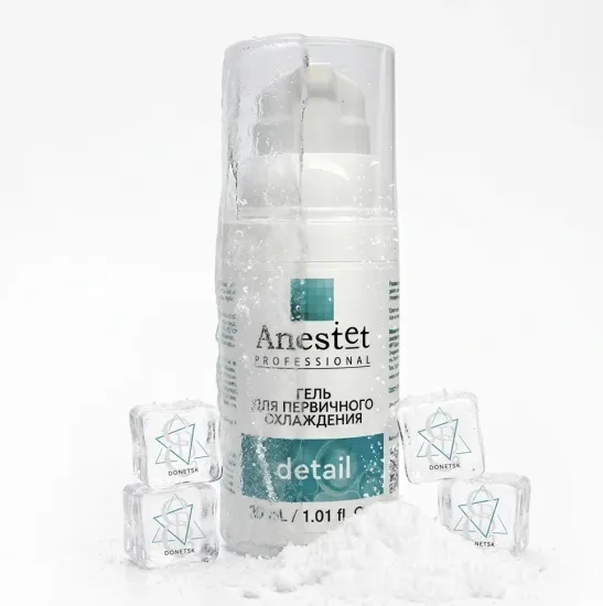 Гель для первичного охлаждения "DETAIL" ТМ Anestet | Анестет "первичка"