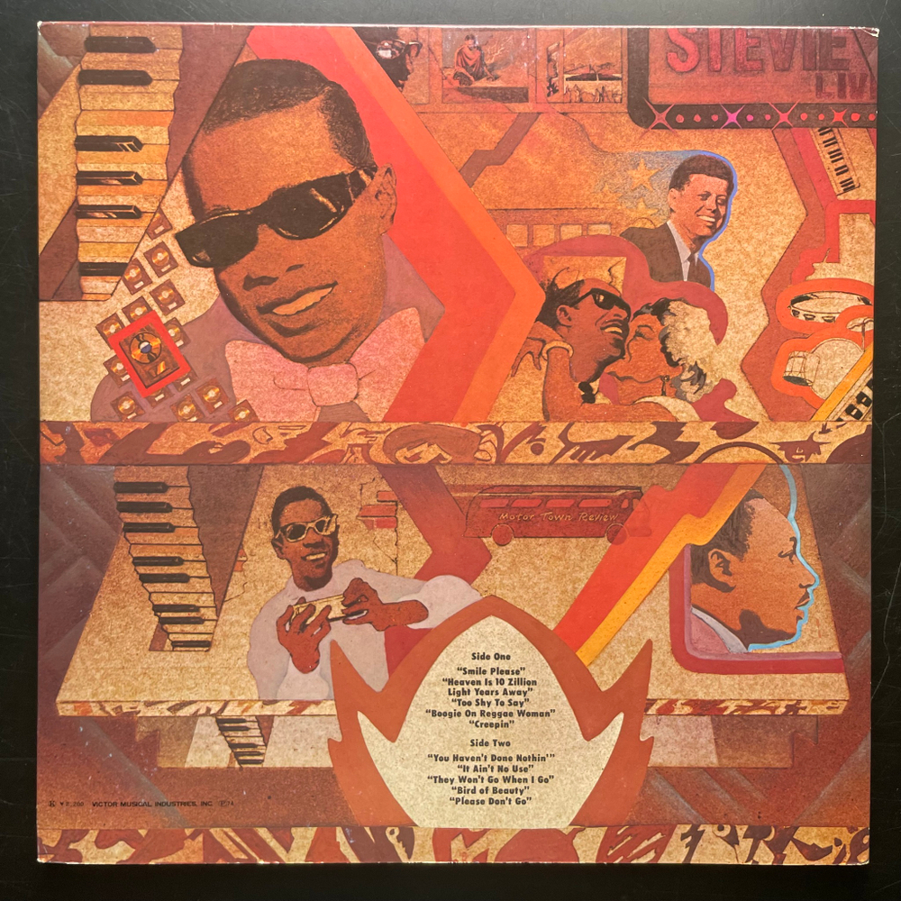 Stevie Wonder - Fulfillingness' First Finale (Япония 1974г.)