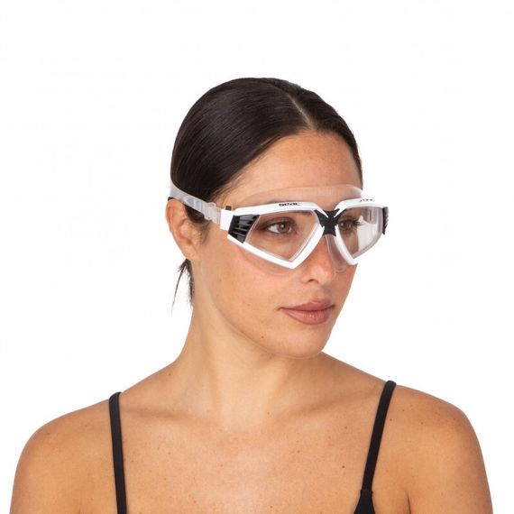 Очки-маска для плавания Seac Sonic черный/белый