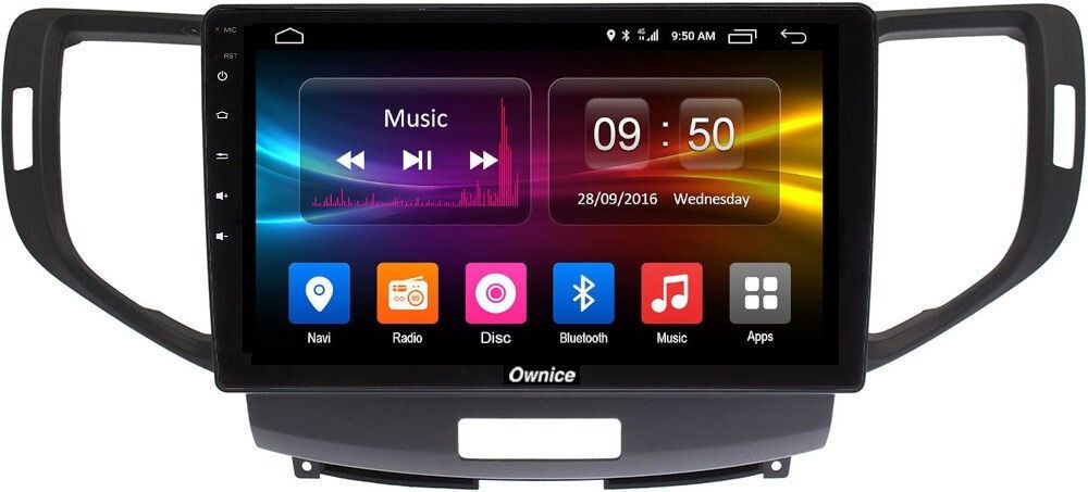 Магнитола для Honda Accord 2008-2012 - Carmedia OL-9641 QLed, Android 12, TS10, CarPlay, 4G SIM-слот