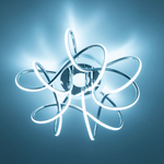 Citilux Джемини Смарт CL229A151E RGB Умная люстра Хром