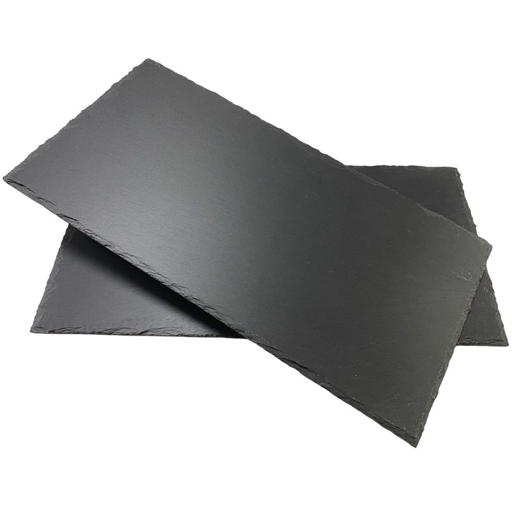 Плитка-сланец черный, натуральный скол Pharaon 200x400x5-7