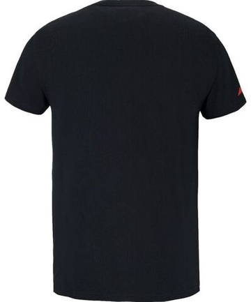 Мужская теннисная футболка Babolat Exercise Message Men - черный