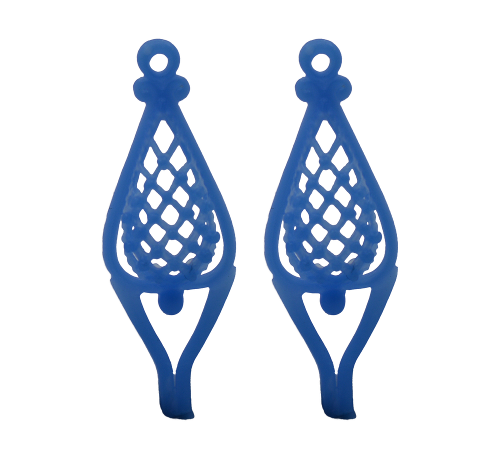 Восковка серьги (без вставок., 2 детали)