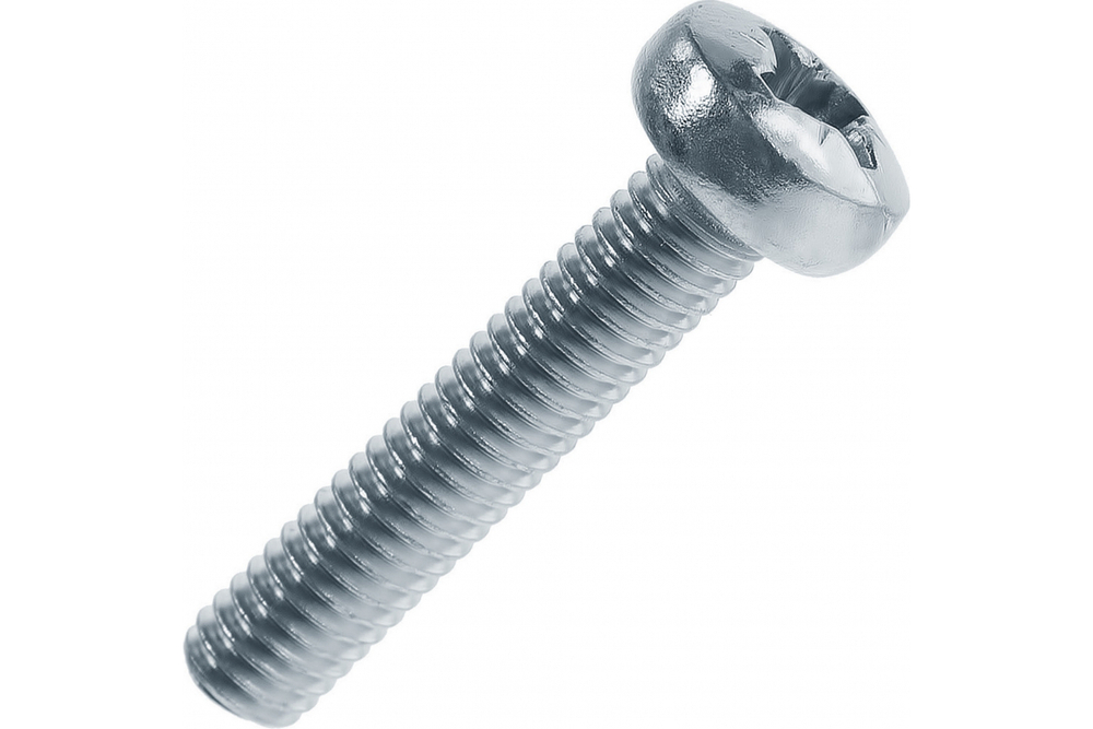 ВИНТ СТРОЙБАТ С ПОЛУКР/ГОЛОВОЙ ОЦИНК DIN 7985 М 6Х30 9ШТ