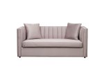 Диван Garda Decor Паоло(Paolo) двухместн.раскл. велюр беж. Colt1001 182*90*78 см,2 под.