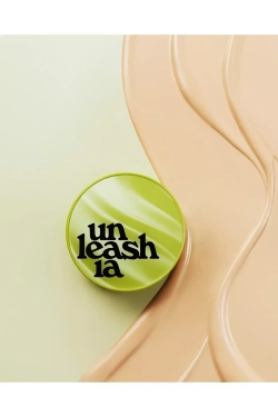 UNLEASHIA Satin Wear Healthy-Green Cushion SPF 30/PA + - Тональный кушон с сатиновым финишем