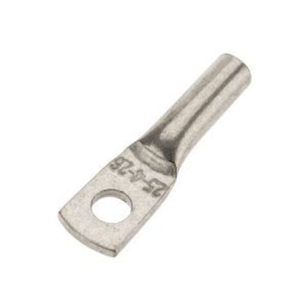 Наконечник медный луженый ТМЛ 2,5–4–2,6 (2,5мм² - Ø4мм) ГОСТ 7386-80 (в упак. 10 шт.) REXANT