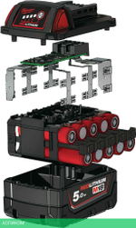 Аккумулятор для инструмента Milwaukee M18 B5 (4932430483)