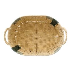 Корзина плетеная овальная Bodhran Sage из коллекции Ethnic, размер M