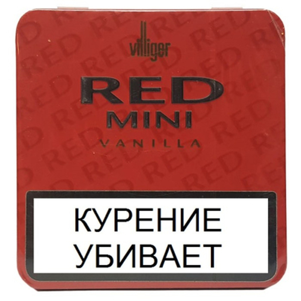 Villiger Red Mini 20 Cigarillos Vanilla Aroma
