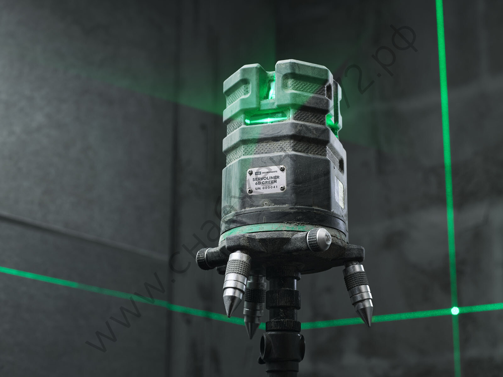 Лазерный уровень ADA 6D Servoliner GREEN