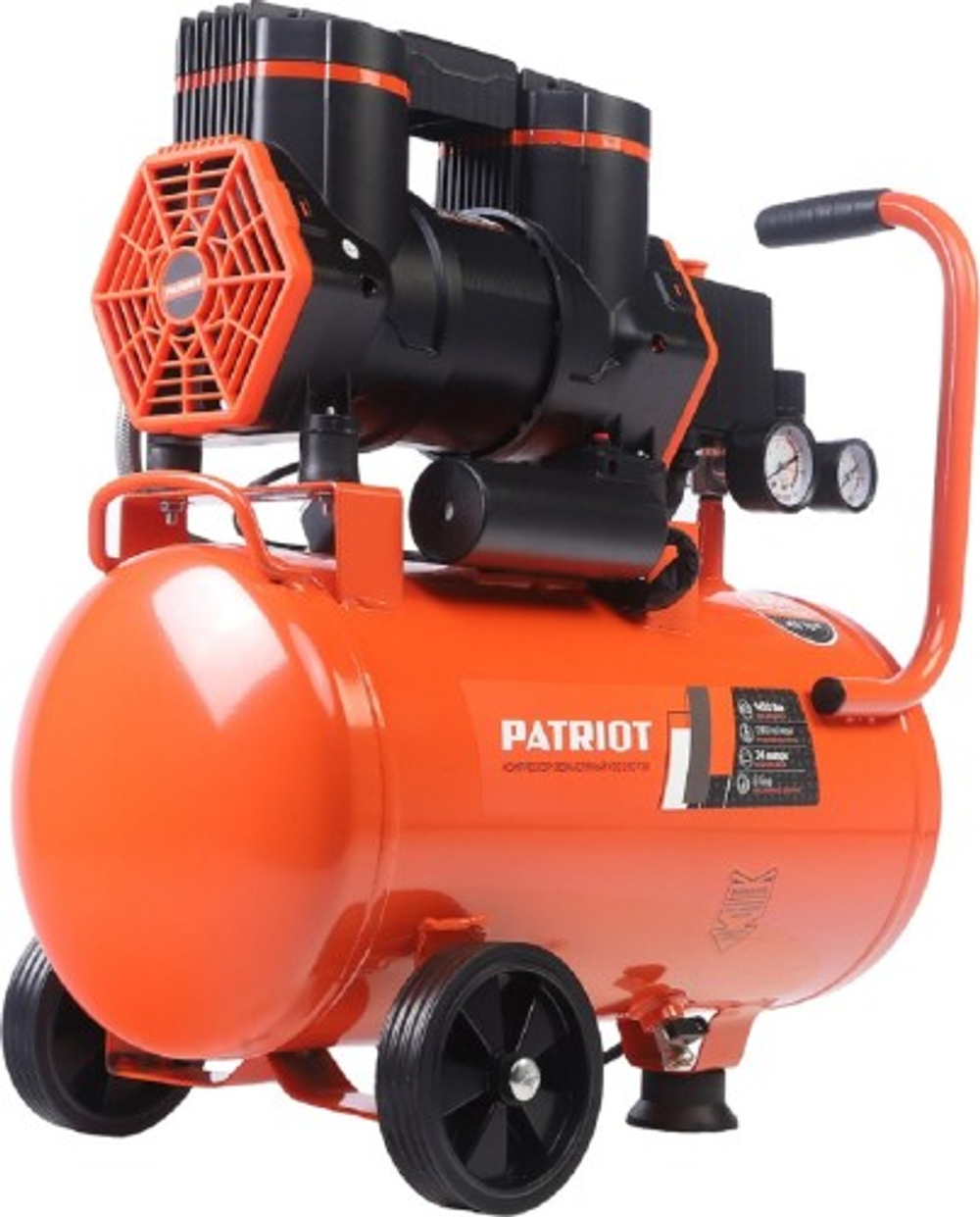 Компрессор поршневой безмасляный PATRIOT KDS 280 F24 526302424