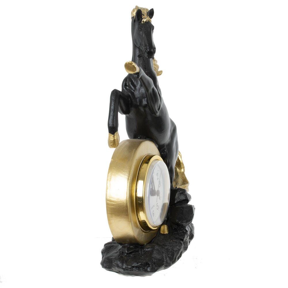 GAEM Фигурка декоративная "Лошадь" с часами (AAAx1 н/п), L16 W7,5 H23 см