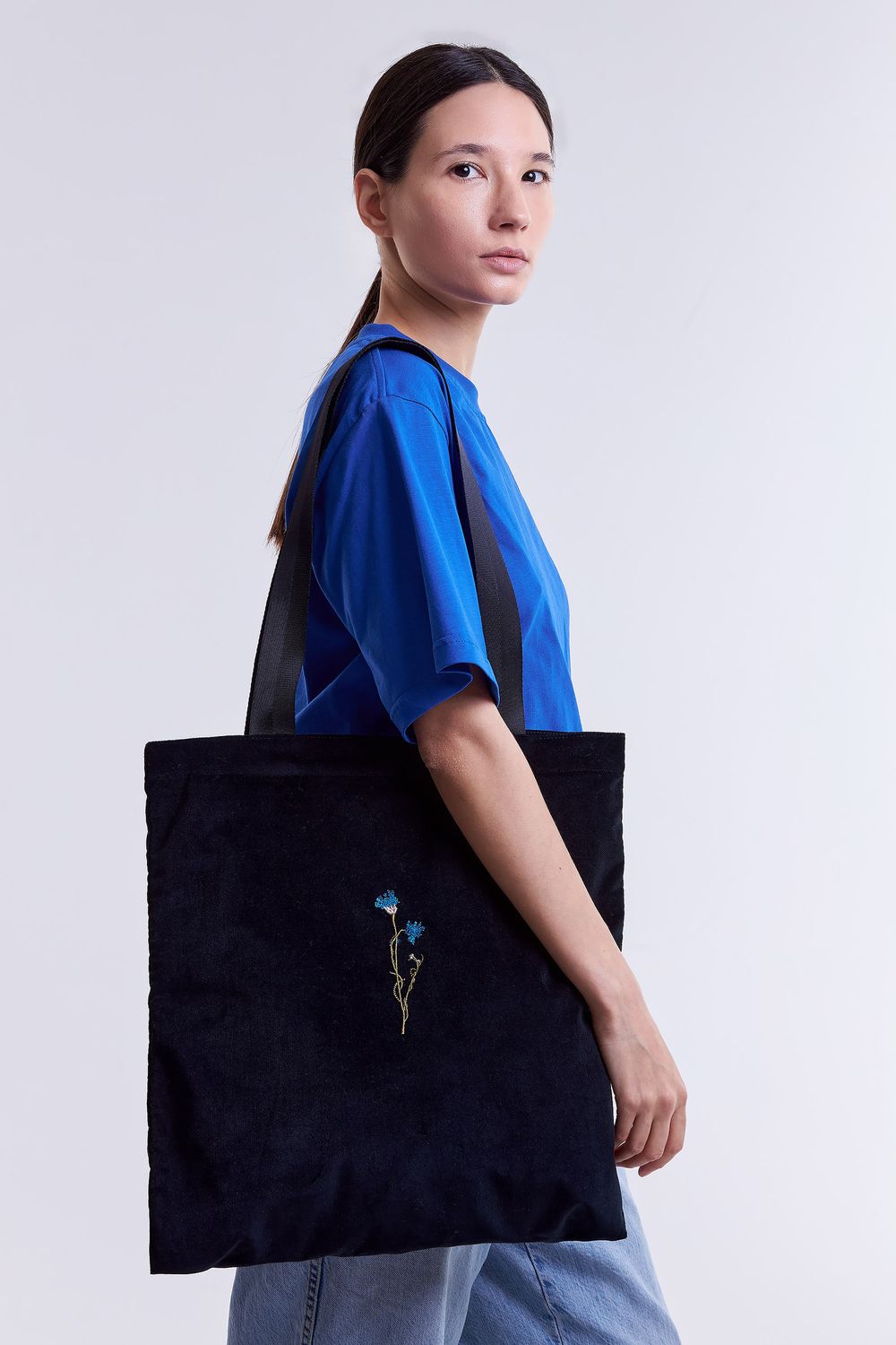 Шоппер Гербарий Василек черный