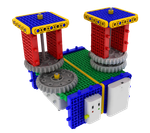 Конструктор Huna Hand MRT 1-1, 4-5 лет, 169 деталей