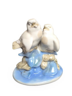 Фарфоровая статуэтка "Песнопение" Гжель