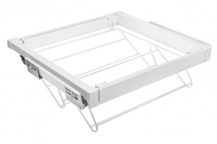 Корзина проволочная для обуви ELITE 700мм, скрытый монтаж с доводчиком, белый