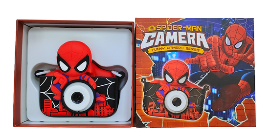Детский цифровой фотоаппарат CARTOON CAMERA " СуперГерои: Человек Паук "