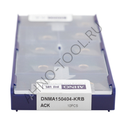 Пластина твердосплавная ISO DNMA150404-KRB ACK10E AHNO по чугуну, чистовая