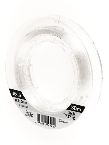 Леска монофильная Lucky John FLUOROCARBON Hard 30 м, 0,31 мм