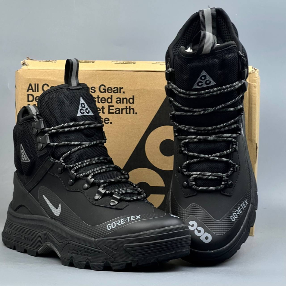 Кроссовки Nike ACG Caiadome на меху #349 (черн.)