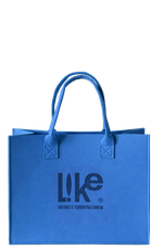Фетровая сумка LIKE с ручками, размер 350×280×150мм