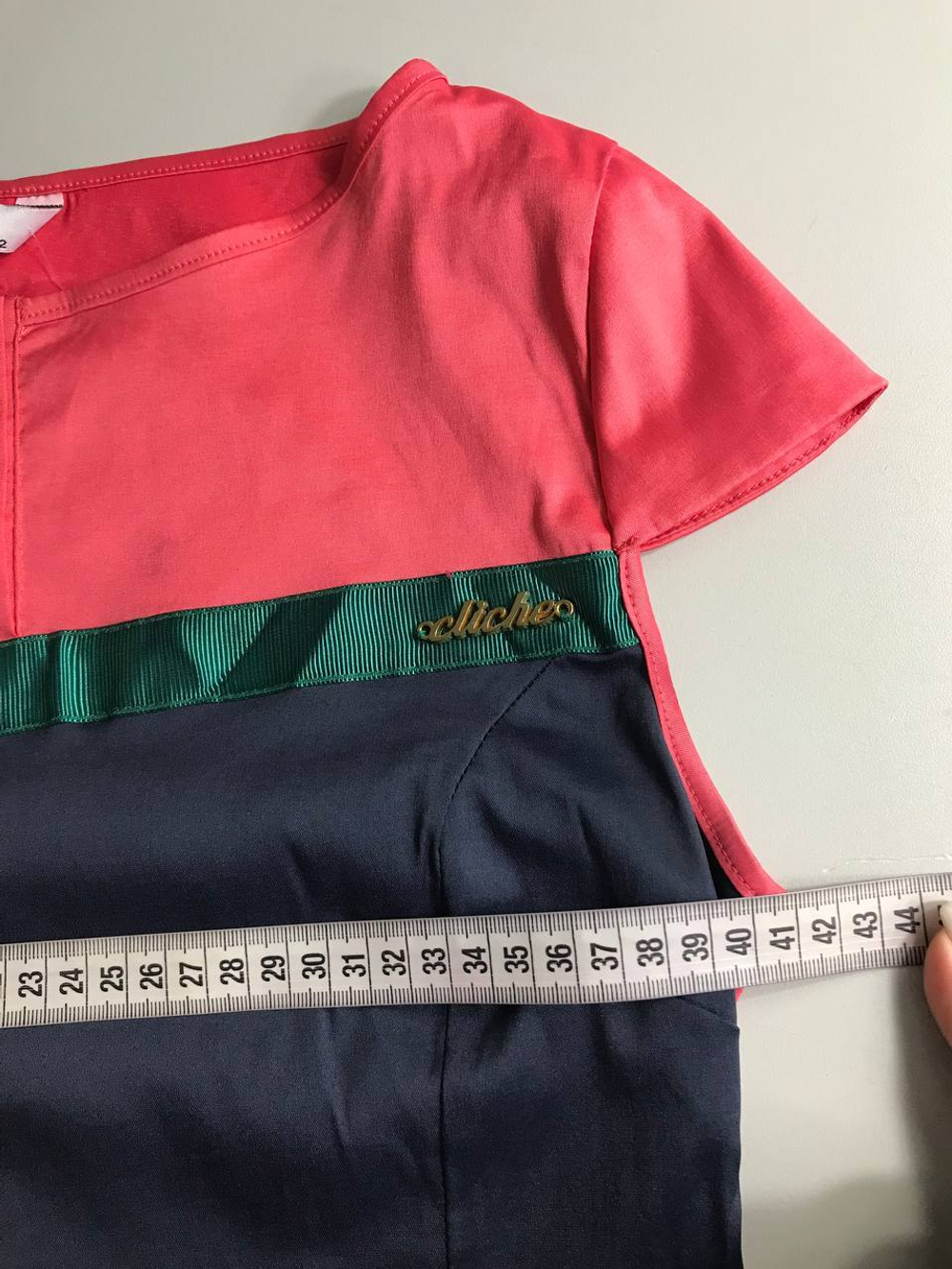 Блузка cliche комбинированная 42-44 размер