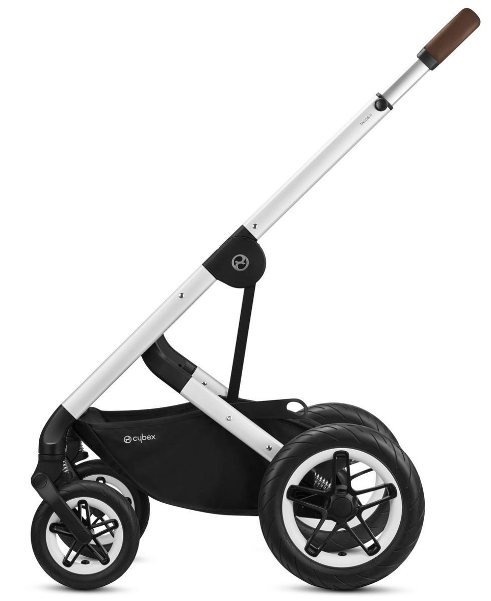 Коляска Cybex Talos S Lux SLV complete Cloud T Leaf Green Plus Base T 4 в 1 Stone Grey с дождевиками