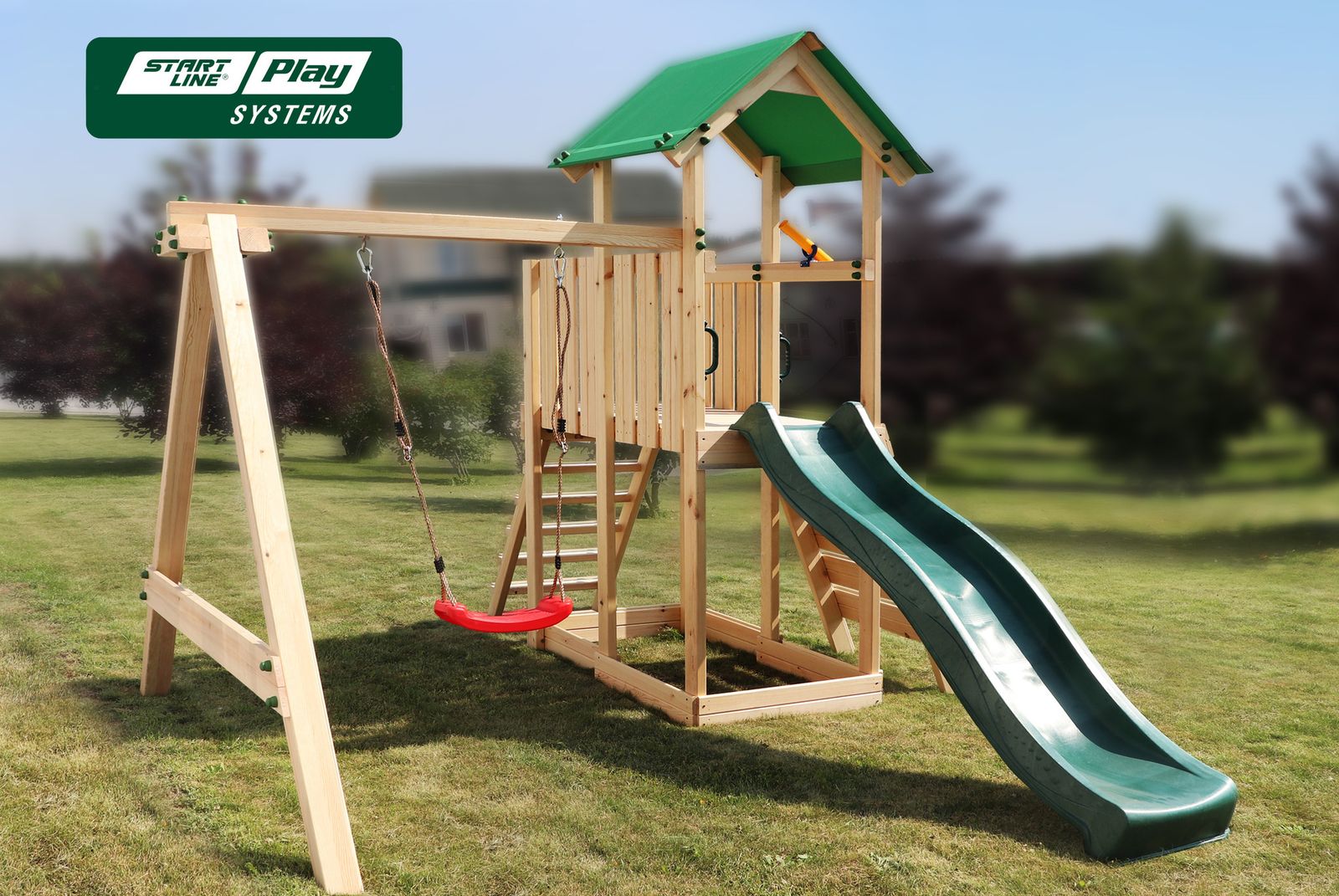 Детский городок KIDS эконом (green) фото №4
